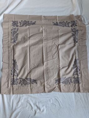 "Wakefield" Embroidered Decorative European Pillow Sham - 1